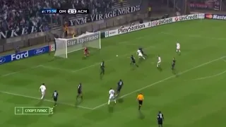 Olympique Marseille 1:2 Milan. UCL 2009/10