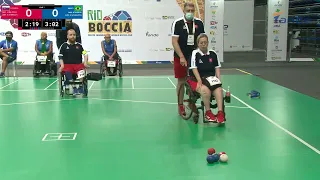 Rio de Janeiro World Boccia Cup 01.05.2022. SLOVAKIA vs. BRASILIA (BC4)