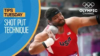 How to Put a Shot ft. Reese Hoffa | Olympians' Tips