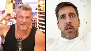 Aaron Rodgers FACEPLANTS on Pat McAfee Show