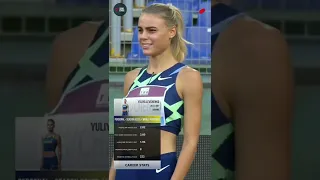 Yuliya Levchenko High Jump Champions Rome Diamond League 2020 - 198 CM