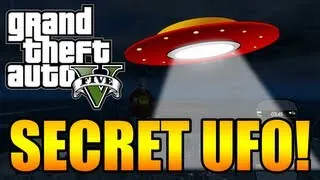 GTA 5 - Flying UFO "EASTER EGG" Over Mount Chilliad! + How To Unlock It! (Part 1) (GTA V)