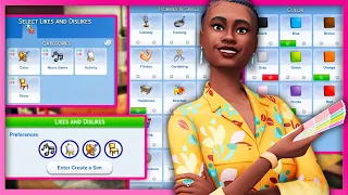 FIRST LOOK AT LIKES & DISLIKES! HOBBIES, NEW CAREER DETAILS + MORE | THE SIMS 4 DREAM HOME DECORATOR