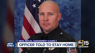 Mesa policeman accused of misconduct reassigned to his home