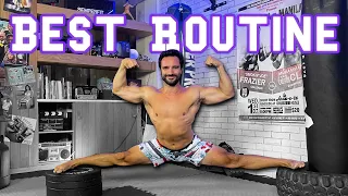 20 Minute Home Stretching Routine for High Kicks (by Stuntman)