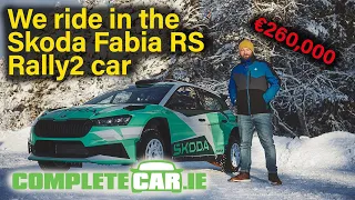 We ride in the Skoda Fabia RS Rally2 Evo