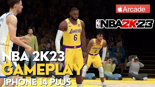 NBA 2K23 iPhone 14 Plus Gameplay Performance Apple Arcade