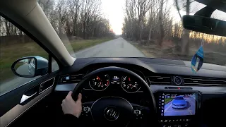 Volkswagen Passat 2016 2.0 TDi R-Line (190HP) - POV Test Drive (Binaural Audio)