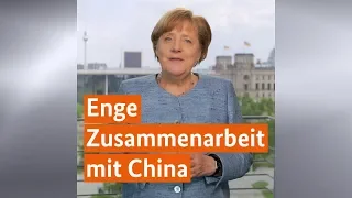 Merkel: Dialog ist wichtig für deutsch-chinesische Beziehungen