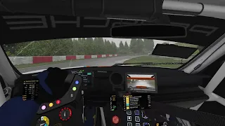 Rain - VR iRacing First Test Session at the Nordschleife in the Porsche