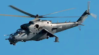 Rare Hungary  MIP-24P Hind Demo at RIAT-2022 #helicopter #riat2022