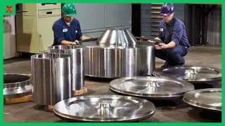 Manufacturing Process Of Steel Overpack In Nuclear Industry. Heavy Forging Equipment & CNC Machines