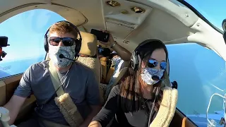 Beechcraft Baron 58 TURBOCHARGED - TO THE RESCUE - Antiquers (FD08) to Marathon Florida flight VLOG.