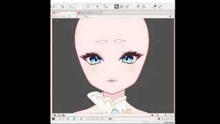 [live2d Rigging] | Head 180° Angle X | WIP