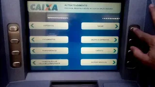 COMO FAZER SAQUE NO CAIXA ELETRÔNICO #FAÇA VOCÊ MESMO