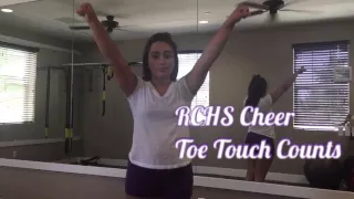 RCHS Cheer Tryout 2016 Toe Touch Jump Counts