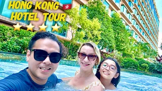 Royal Plaza Hotel Mong Kok Hong Kong Tour | Deluxe Family Room | Outdoor Pool