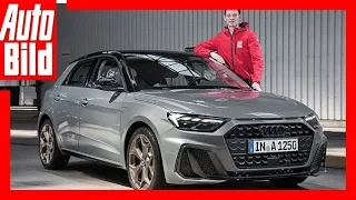 Audi A1 (2018) Sitzprobe im neuen A1 - Details/Review