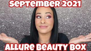 Allure Beauty Box September 2021 Unboxing