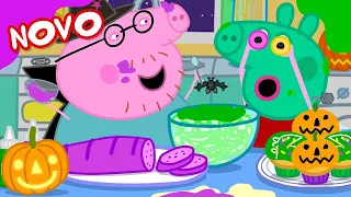 Peppa Pig Português Brasil | Doces Assustadores de Halloween | NOVO Contos da Peppa Pig