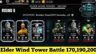 1 Attempt Fight | Elder Wind Tower Boss Battle 200 & 170 , 190 + Reward MK Mobile