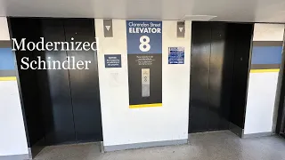 Elevators at Clarendon Street Parking Garage; Boston MA