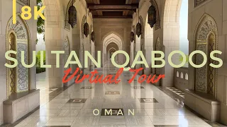 Inside Sultan Qaboos Grand Mosque in 8K | The largest Mosque in Oman