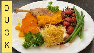 AMAZING! - Confit Duck Legs with Orange Sauce | Easy Recipe | London Chef Gastronomy