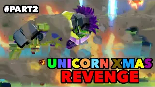 Angry Birds Transformers - UNICORN XMAS Take Revenge from DEVASTATOR - Optimus Prime saves the day ?