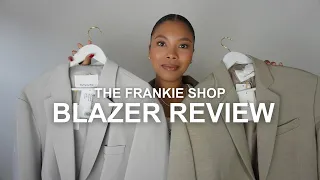 THE BEST OVERSIZED BLAZER FOR CURVY PETITES | THE FRANKIE SHOP BEA VS. GELSO BLAZER