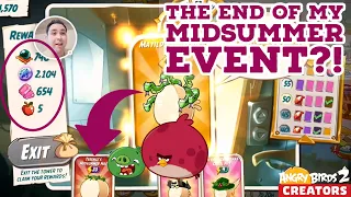 Angry Birds 2 End of Midsummer: Tower of Fortune Express Ticket FAIL !