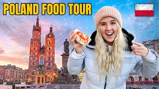 POLISH FOOD IS UNREAL! (Krakow Food Tour)