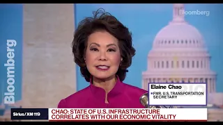 Bloomberg, 6/9/21: U.S. Transportation Secretary Elaine Chao talks infrastructure