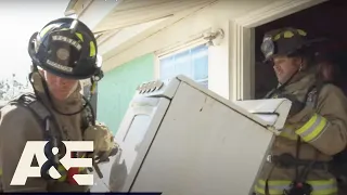 Live Rescue: Dogs Turn On Oven and Start Fire (S3) | A&E