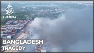 Bangladesh: Dozens killed in fire, explosions at container depot