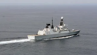 The Royal Navy's type 45 destroyer HMS Dauntless is more perfect with new engines