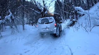 Иркутск — поселок Байкал (порт) по бездорожью. Light off-road Nissan Pathfinder R51, Isuzu Bighorn.