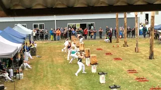 Woodchopping Final 450mm Standing Block Tasmanian Championship 25/11/23 @amandabeams3354