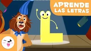 Aprende la letra "L" con Lucas el León - El abecedario