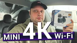 Видеорегистратор с реальным 4К разрешением — TrendVision Mini 4K Wi-Fi