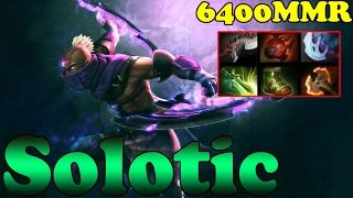 Dota 2 - Solotic 6400 MMR Plays Anti-Mage Vol 1 - Ranked Match Gameplay!