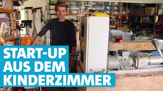 Wie in einem Kinderzimmer die Idee für ein Plastikmüll-Recycling-Unternehmen entstand