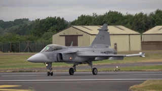 Swedish Air Force Saab JAS-39C Gripen - RIAT 2017 (Day 3)