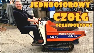 Jednoosobowy czołg transportowy oraz inne dziwolągi