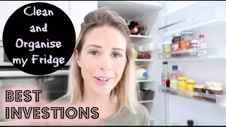 FRIDGE ORGANISATION | HOW TO CLEAN AND ORGANISE THE FRIDGE /  REFRIGERATOR  | Kerry Whelpdale