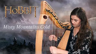 Misty Mountains (The Hobbit) on Celtic Harp