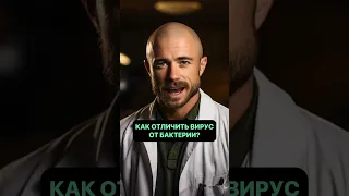 Как отличить вирус от бактерии?