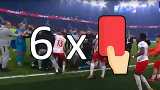 Football Fight - 6 Red Cards - Zenit vs Spartak got seriously out of hand