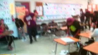 tHe Paper-FIGHT (end of the school)