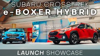 The all-new SUBARU CROSSTREK E-BOXER HYBRID Launch in Singapore! | LAUNCH SHOWCASE